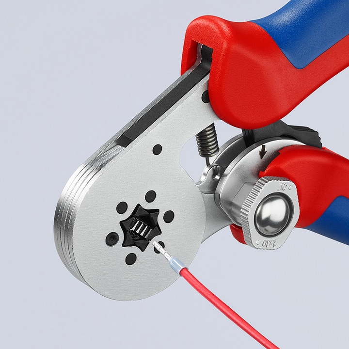 Produktbild Knipex Selbsteinstellende Crimpzange für Aderendhülsen (180 mm)