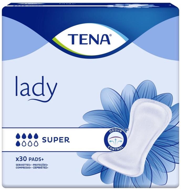 Actual product image Tena LADY insoles for bladder incontinence (30 x)