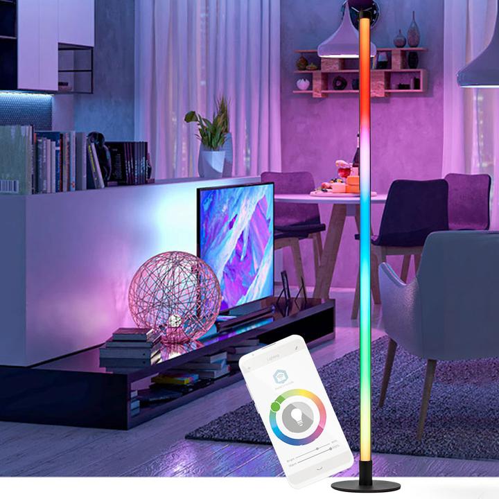 Image du produit Nedis SmartLife Mood lamp Wi-Fi, 10W - Noir (180 lm)