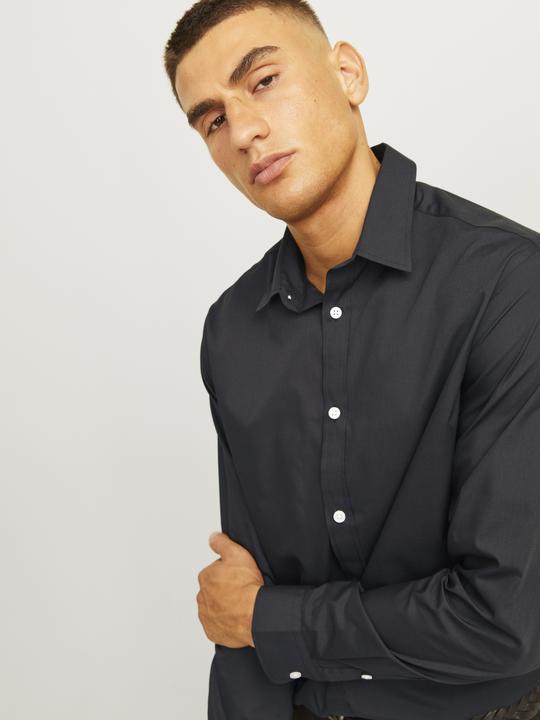 Actual product image Jack & Jones Jrebgavin Solid Shirt Ls Noos (XL)