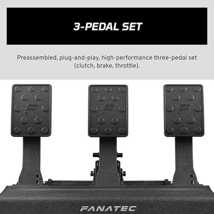 Image du produit Fanatec CSL Elite Pedals V2 - Pedals - PC (PC, PS4, PS5)