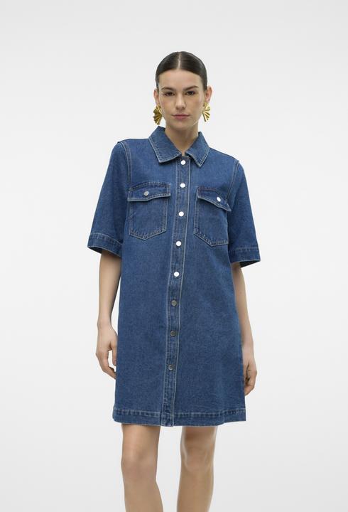 Produktbild Vero Moda VMFENJA Kurzes Kleid Jeanskleid (XS)