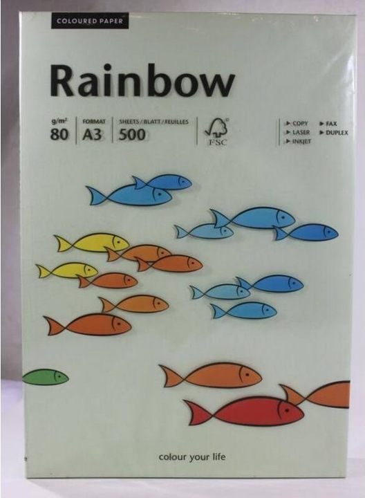 Actual product image Rainbow Copy paper coloured A3 (80 g/m², 500 x, A3)