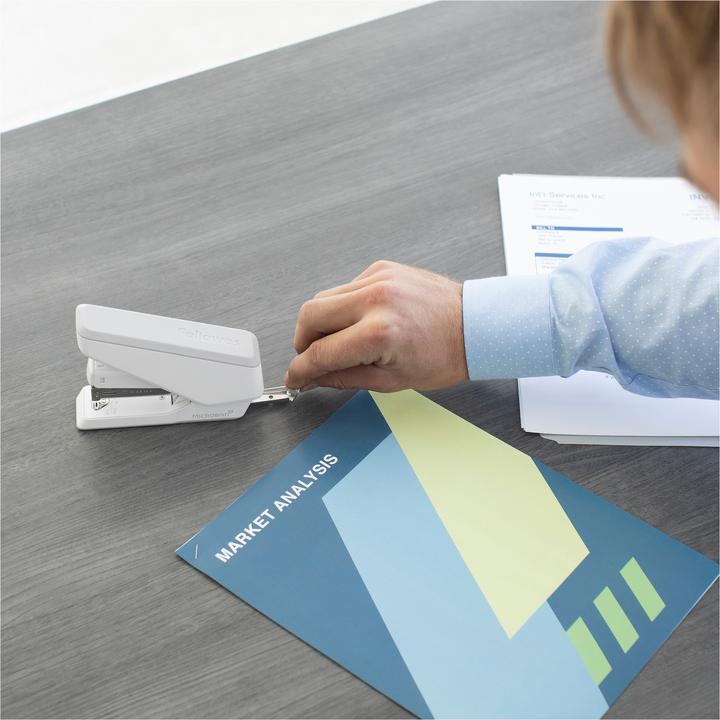 Actual product image Fellowes Stapler LX840 25 pages, White (25 Sheets)
