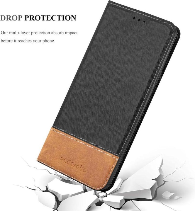 Produktbild Cadorabo Book X-Wallet Cover (Samsung Galaxy A10, HTC One M10)