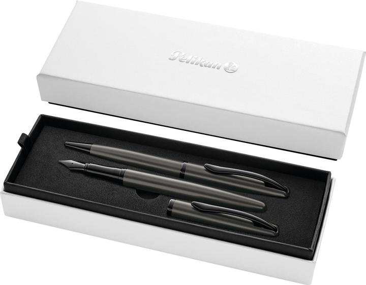 Immagine prodotto Pelikan Penna stilografica roller e biro Jazz® Noble Elegance in un set, Pietra (2x)