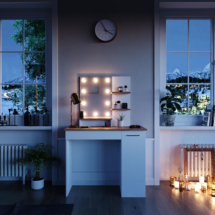 Actual product image Vicco Julia with lighting