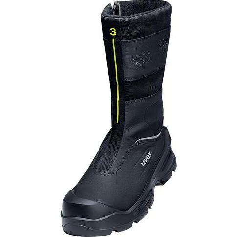 Uvex Sports, Sicherheitsschuhe, uvex 3 Stiefel S3L 68783 schwarz Weite 12 Grösse 43 (S3, 43)