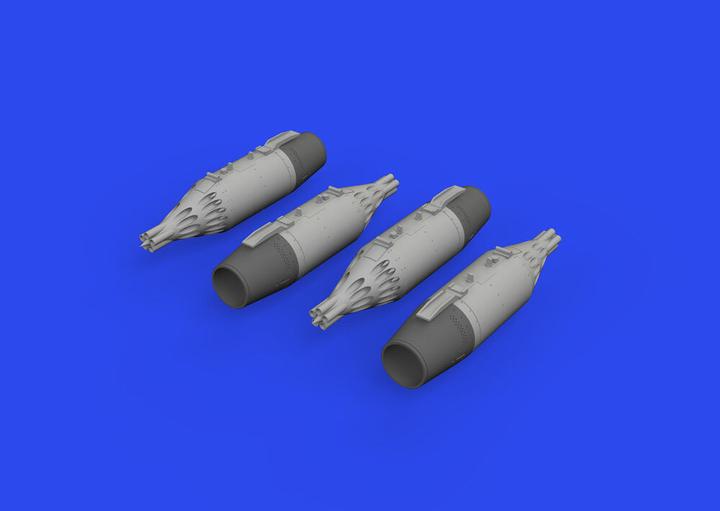 Actual product image Eduard UB-32 rocket launchers 1/48
