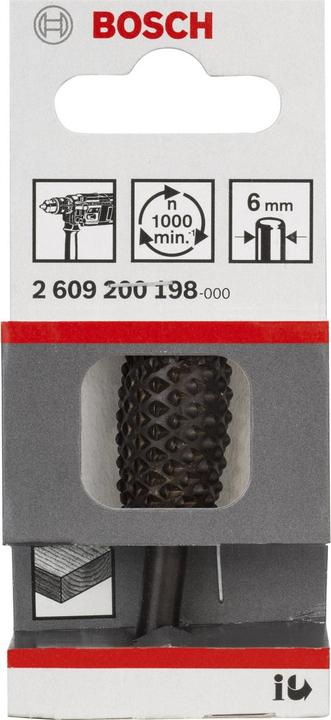 Immagine prodotto Bosch Professional Zubehör Fresa a mano libera per foratrici, d 6 mm, D 16 mm