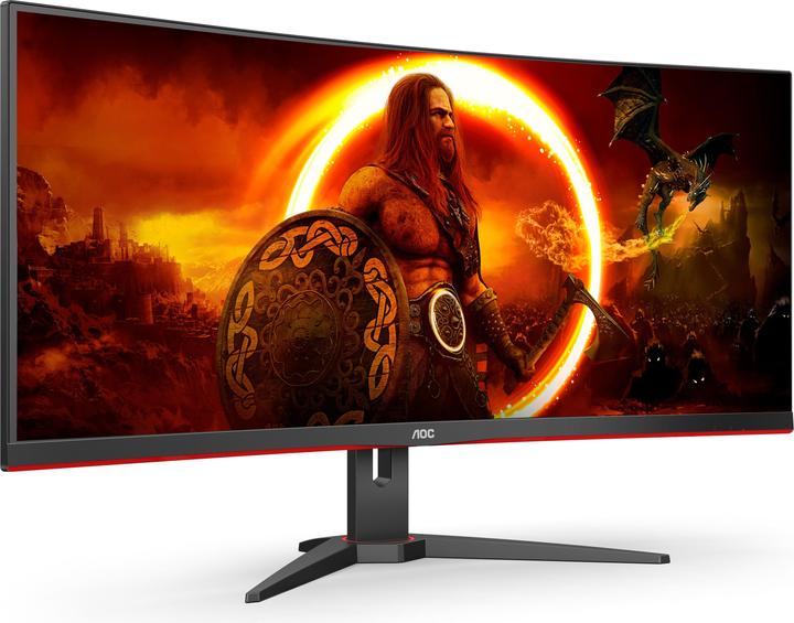 Actual product image AOC CU34G2XE/BK (3440 x 1440 pixels, 34")