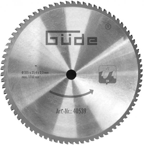 Immagine prodotto Güde Lama per sega circolare in metallo 350 mm T