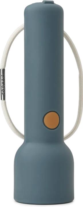 Liewood Taschenlampe Gry Silikon mit Print Tuscany Whale Almond Mix (15.70 cm)