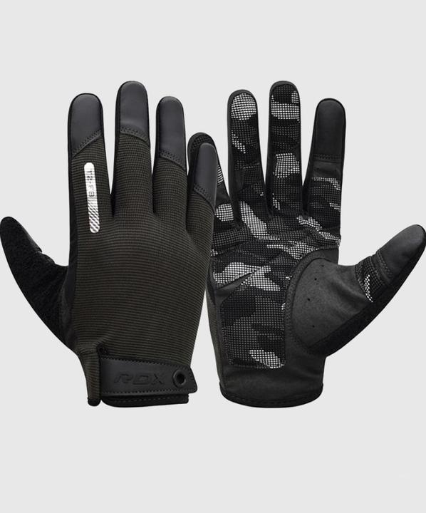 Actual product image Rdx T2 Touchscreen Friendly Full Finger Fitness Gloves (L)