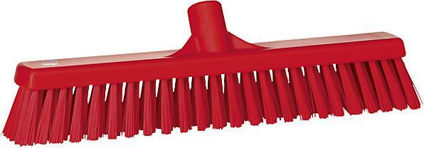 Actual product image Vikan Broom 410mm Soft/Stiff, Red (10 pcs.)