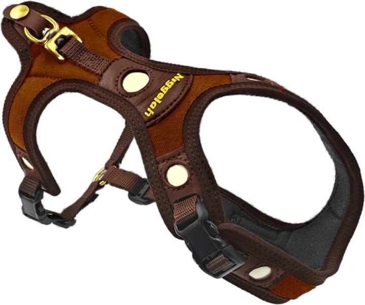 Actual product image Niggeloh Hundeführgeschirr Follow LIGHT Lichtblick braun, Gr. XS (XS, Dog, Walks)