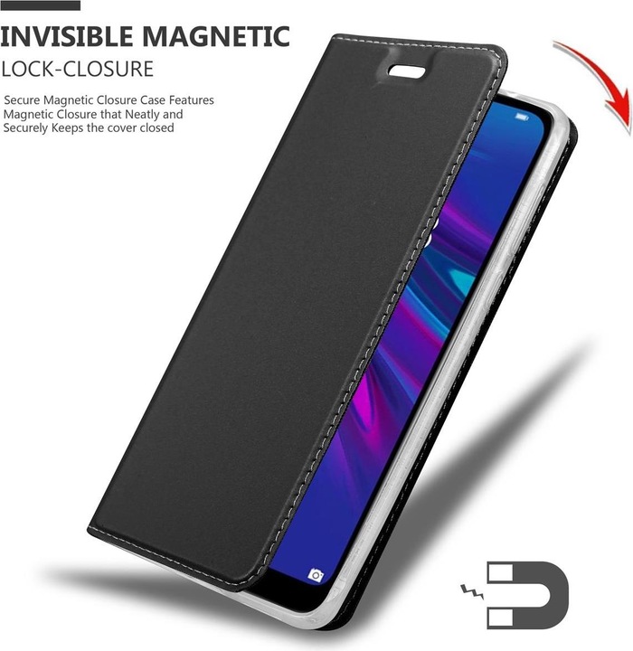Produktbild Cadorabo Book Classy Style Cover (Huawei Y6 (2019))