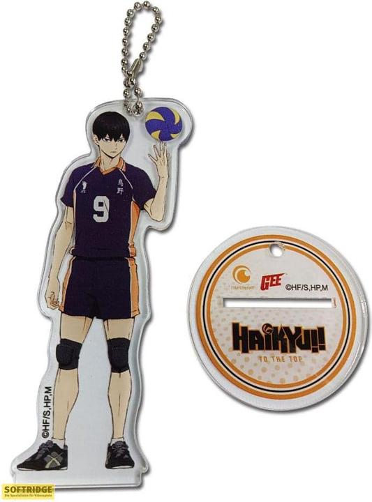 Actual product image Getc Haikyu!! porte-clés en acrylique Kageyama Season 4