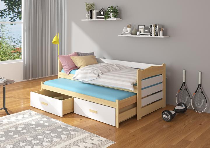Produktbild ADRK Furniture Doppelbett TIARRO 200x90 (90 x 200 cm)