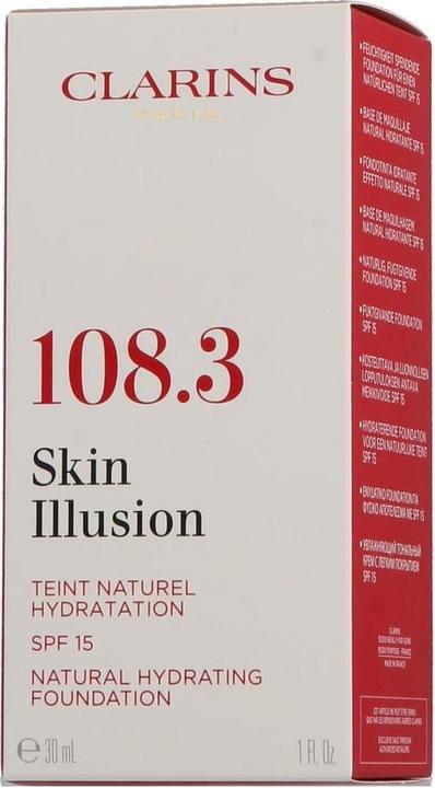 Image du produit Clarins Skin Illusion SPF15 N° 108.3 - Organza (108,3 Organza)
