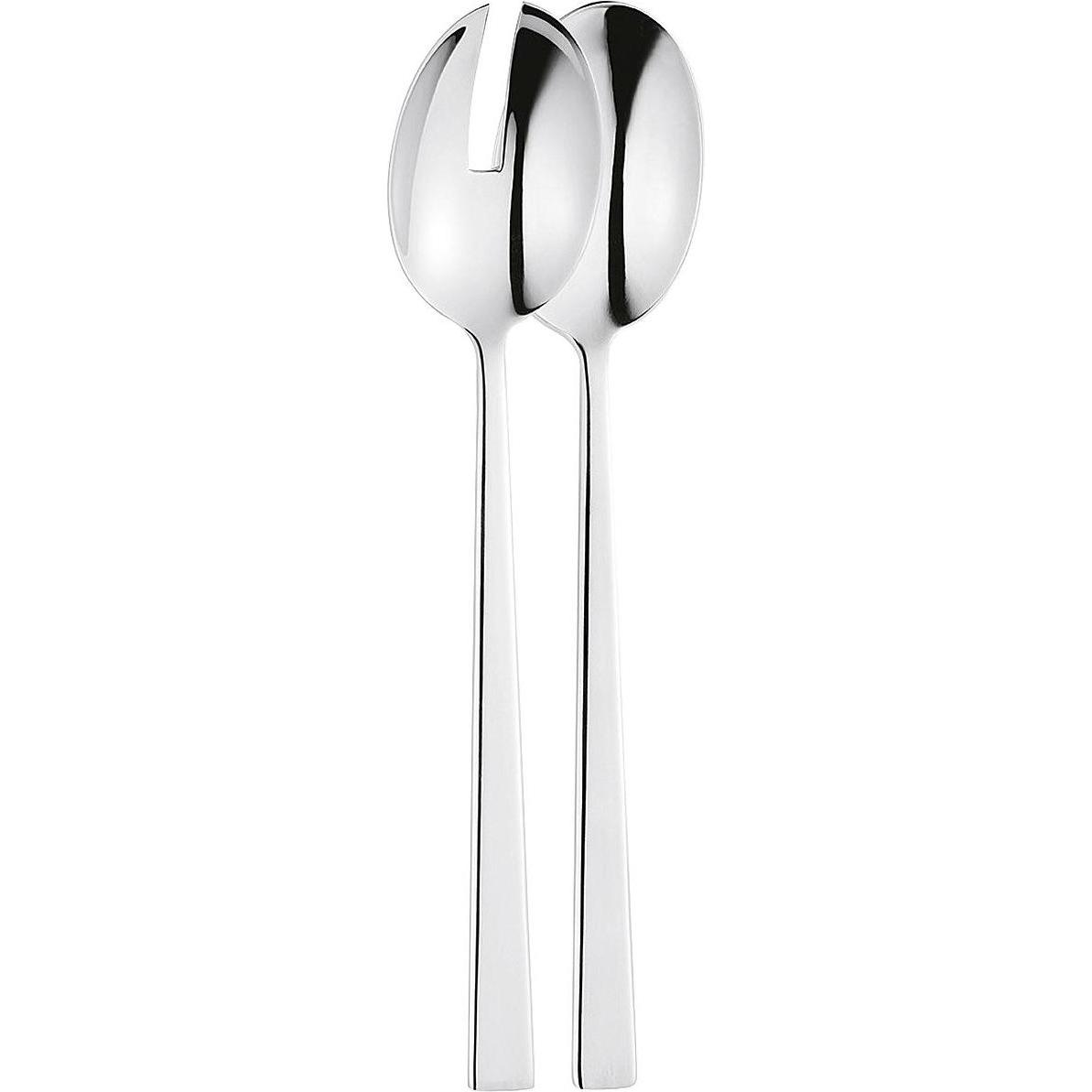 Puresigns Salatbesteck Centum 20cm, Servierbesteck, Silber