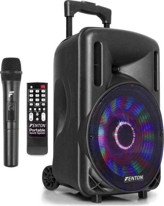 Produktbild Fenton FT10LED Aktiv Trolley-Speaker (Aktiv, 1x 450 W)