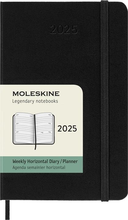 Immagine prodotto Moleskine Agenda tascabile Hard Cover Weekly (A6, Tascabile, 1 settimana / 2 pagine)