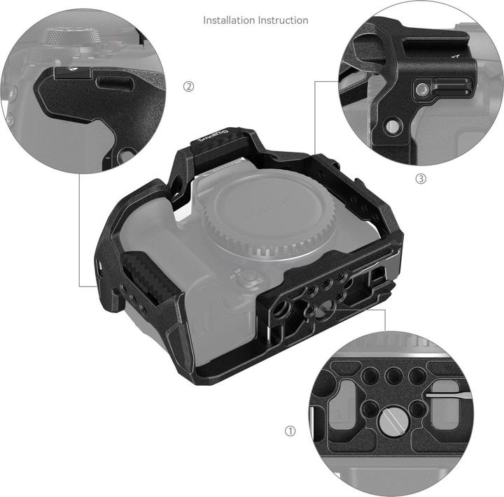 Produktbild SmallRig Cage Black Mamba Canon EOS R10 (Cage Zubehör)