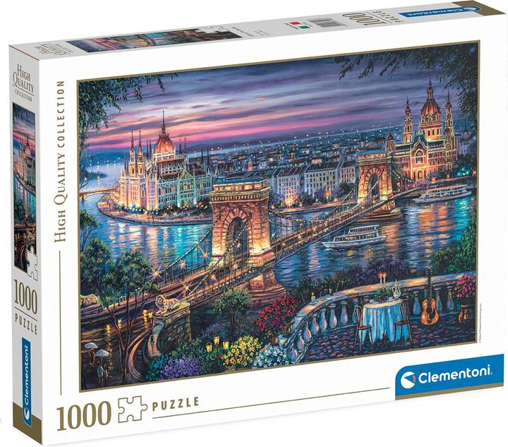 Clementoni Puzzle Fluss Donau Teilen (1000 Teile)