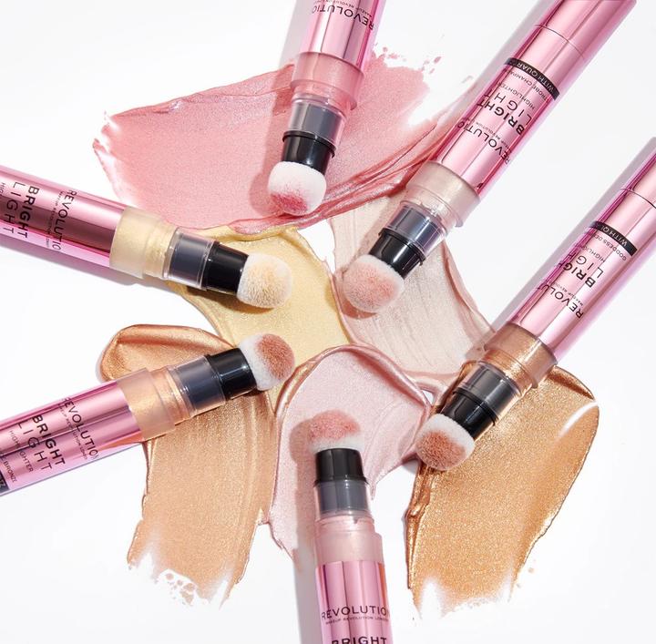 Produktbild Makeup Revolution Revolution Make Up Bright Light Highlighter Strobe Champagne 3ml (strobe champagne, Highlighter)