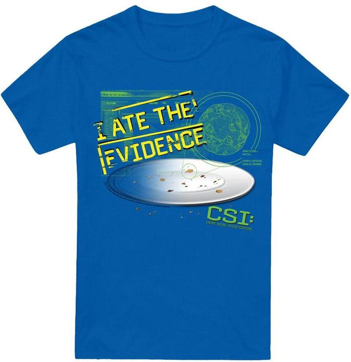 Actual product image Csi: NY Mens I Ate the Evidence T-Shirt (M)