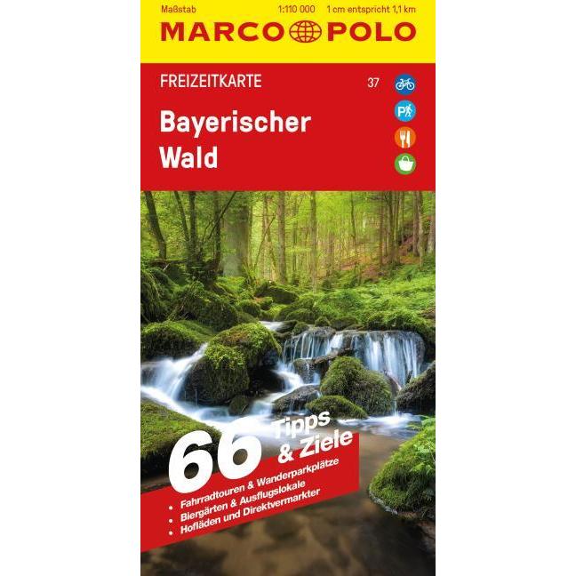 Marco Polo Freizeitkarte 37 Bayer.Wald (40676849)