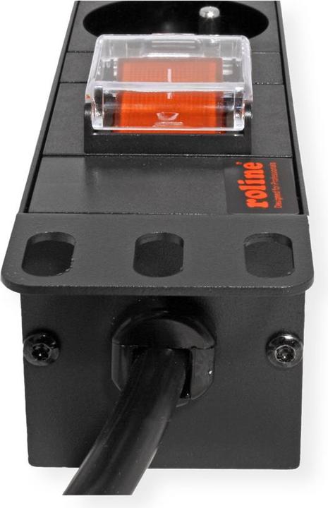 Actual product image Roline PDU 8 x 2P+T AVEC INTERRUPTEUR LUMINEUX 1,8M (8x, CEE 7/3, CEE 7/5, 1.80 m)
