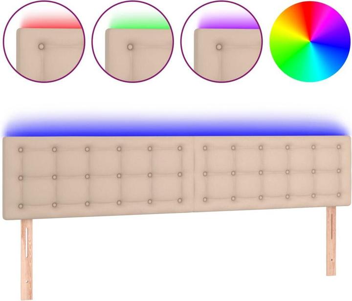 Produktbild vidaXL LED Kopfteil (160 x 5 x 88 cm)