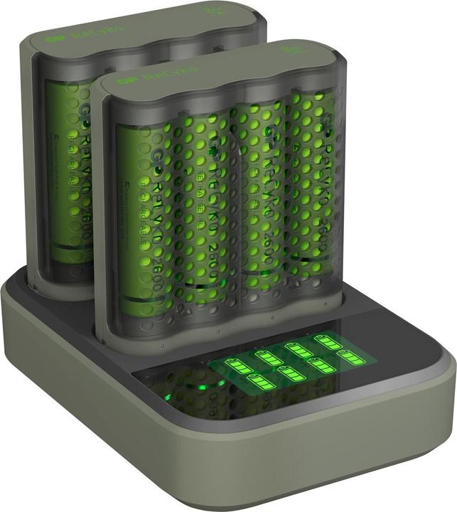 Immagine prodotto GP Batteries Pro-Line Docking Station + 4xAAA + 4xAA (8 pz., AA, 2100 mAh, Batteria + Caricabatterie)