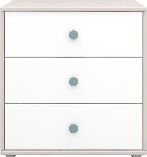 Image du produit Flexa Commode Classic avec 3 tiroirs (72.54 x 44.50 x 74.50 cm)