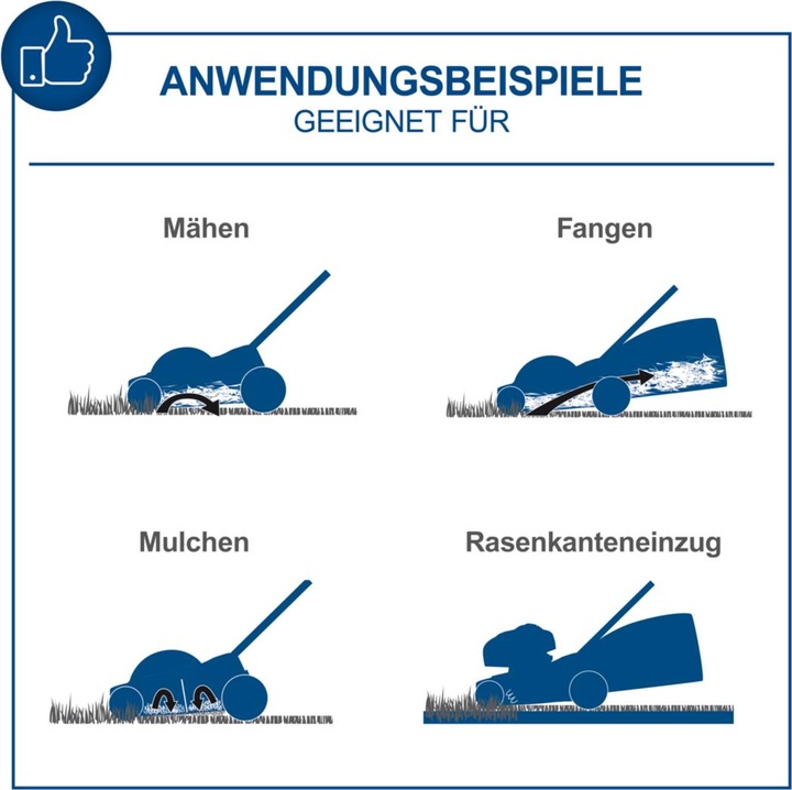 Produktbild Scheppach Akku-Rasenmäher BC-MP380-X - SET XL2 (DIY) (Akkubetrieb)
