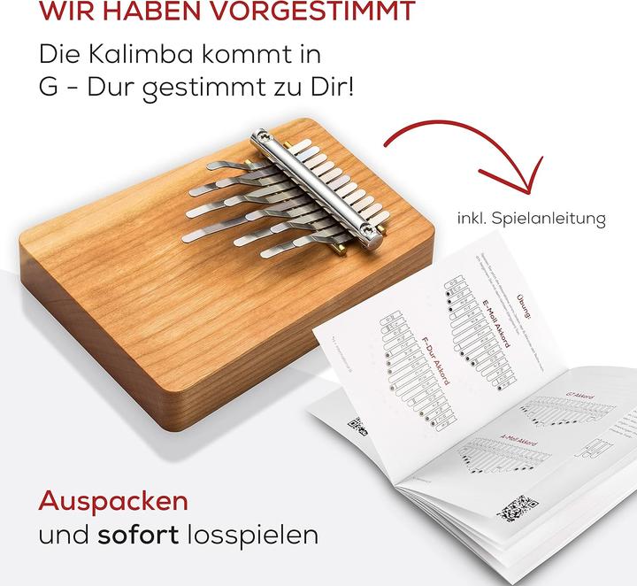 Produktbild Hokema Kalimba B11 Melody Daumenklavier für Einsteiger (Diverse)