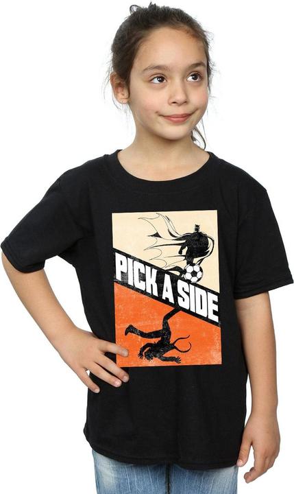 Immagine prodotto Batman Football Pick A Side Maglietta Ragazze (152, 158)
