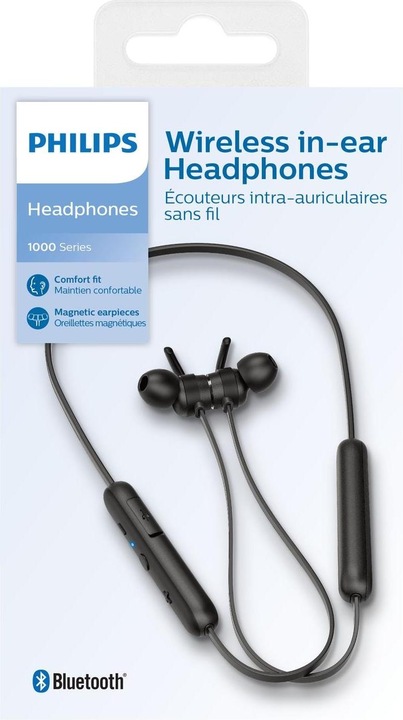 Actual product image Philips TAE1205BK/00 (No noise cancelling, 7 h, Wireless)