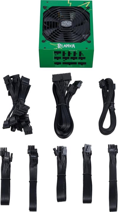 Image du produit Cooler Master Master MWE Gold 1050 Full Modular V2 ATX3.0 Blanka PSU / PC voeding (1050 W)