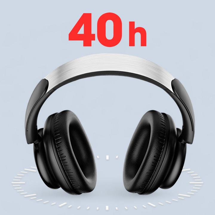 Actual product image xO Bluetooth headphones BE40 black ANC (ANC, 40 h, Wireless)