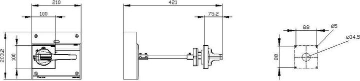 Produktbild Siemens Türkupplungsdrehantrieb