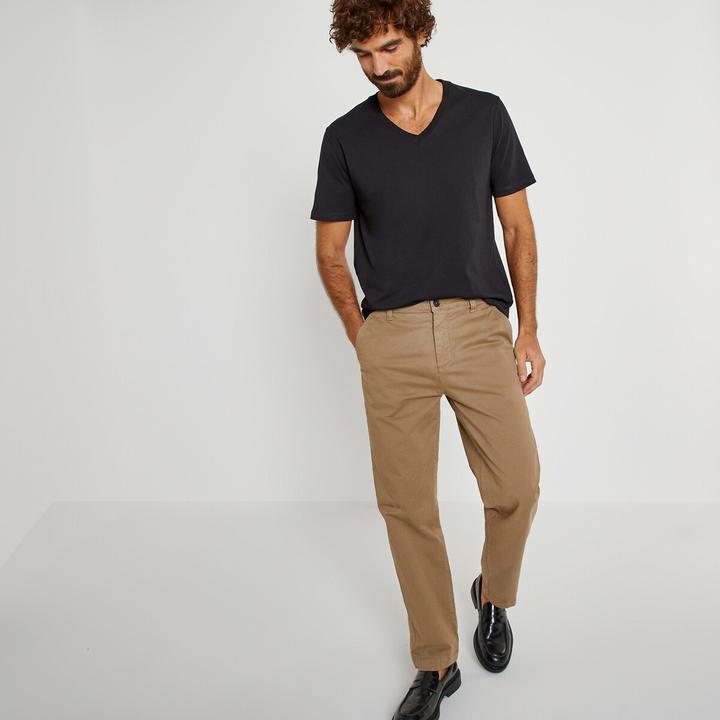 Produktbild La Redoute Collections T-Shirt mit V-Ausschnitt (S)