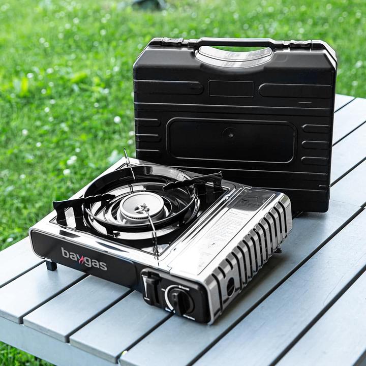 Produktbild MediaShop Camping Gaskocher inkl. Transportkoffer