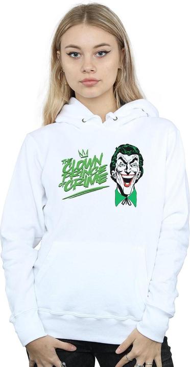 Immagine prodotto Felpa con cappuccio Donna/Ladies Batman Joker Il Clown Principe Del Crimine (L)