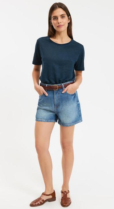 Produktbild La Redoute Collections T-Shirt mit rundem Ausschnitt (XL)