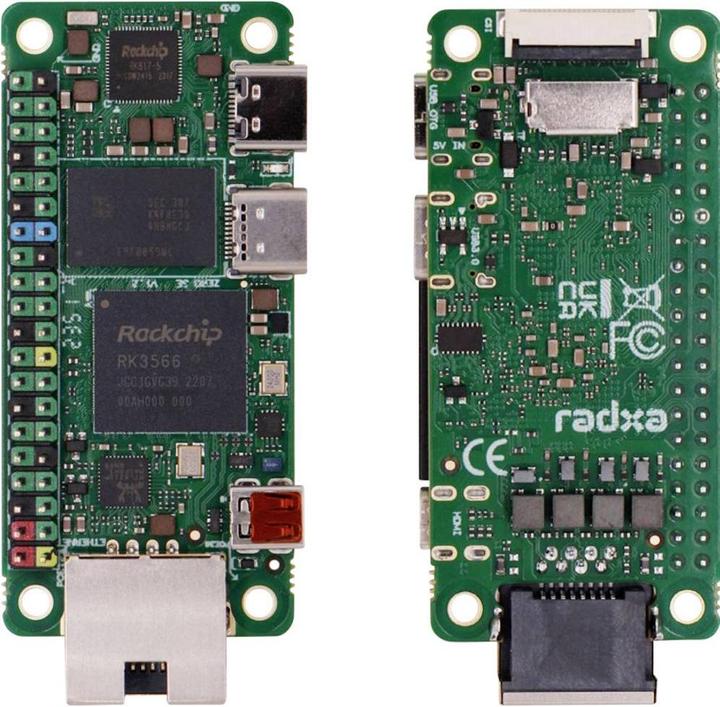 Produktbild Allnet Radxa Zero 3E Header mounted 1GB DDR4