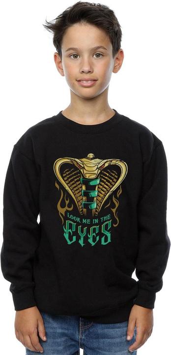 Actual product image Disney Boys Aladdin Movie Jafar Snake Eyes Sweatshirt (128)
