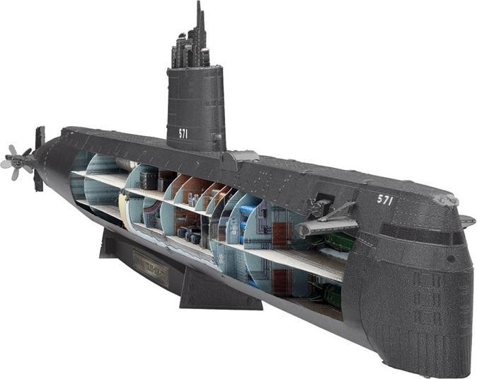 Produktbild Metal Earth Premium Series USS Nautilus (farbiges Modell)